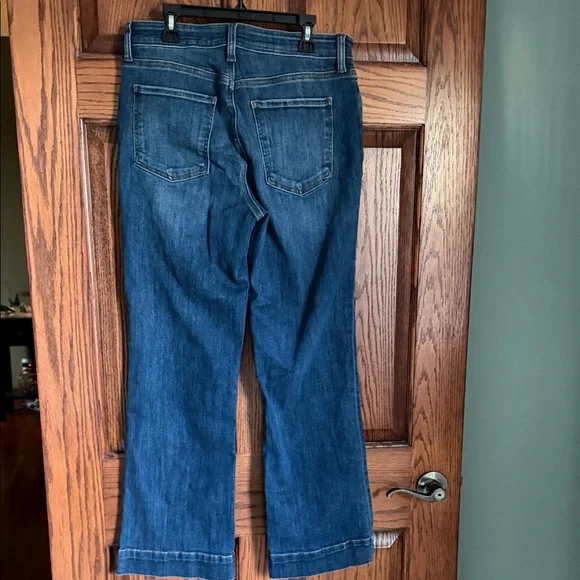 KUT Kelsey Classic Blue Women's Jeans ankle flare - Picture 2 of 3